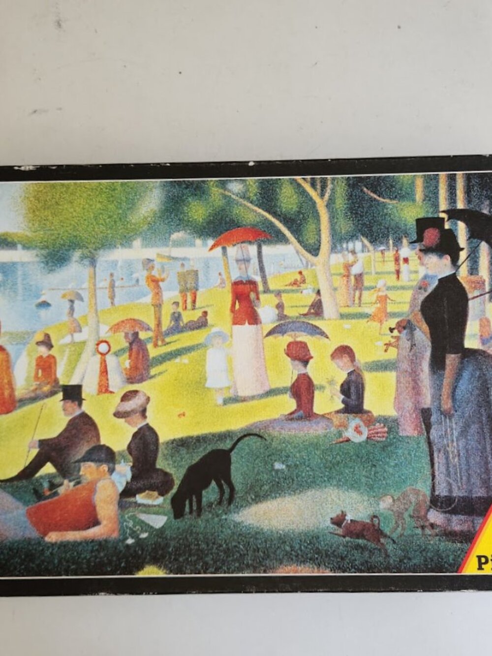 Piatnik 1000 Piece Jigsaw Puzzle Georges Seurat La Grande Jatte A Sunday Afterno